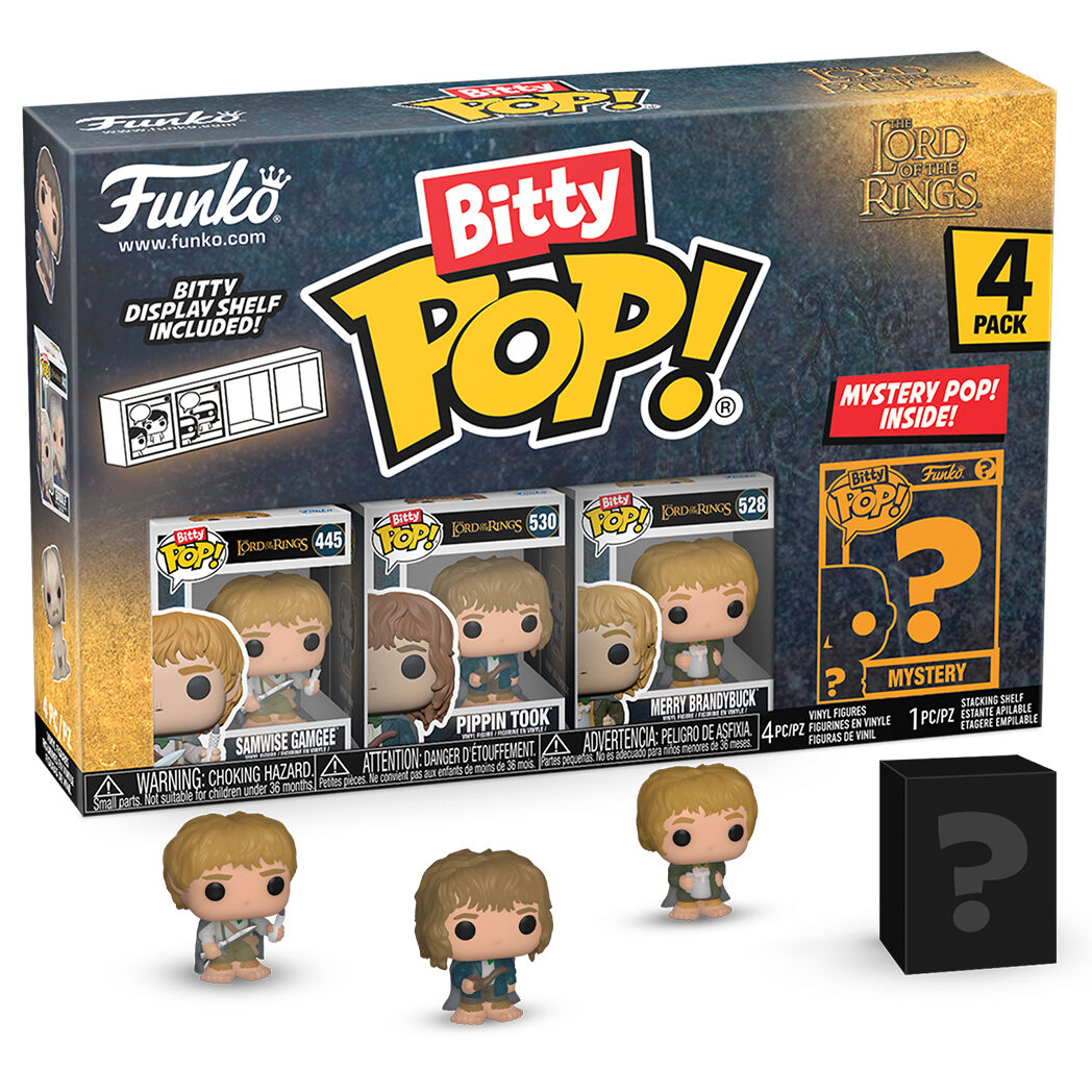Bitty POP The Lord of the Rings Samwise Gamgee - Pippin Took - Merry Brandybuck - ?